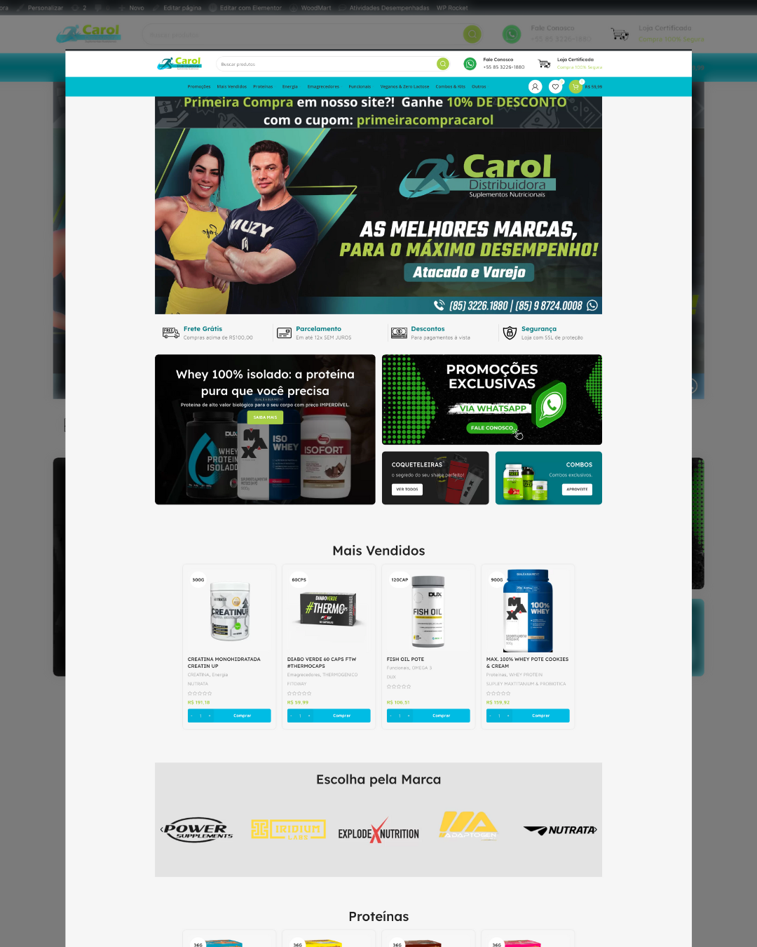 E-Commerce Suplementos